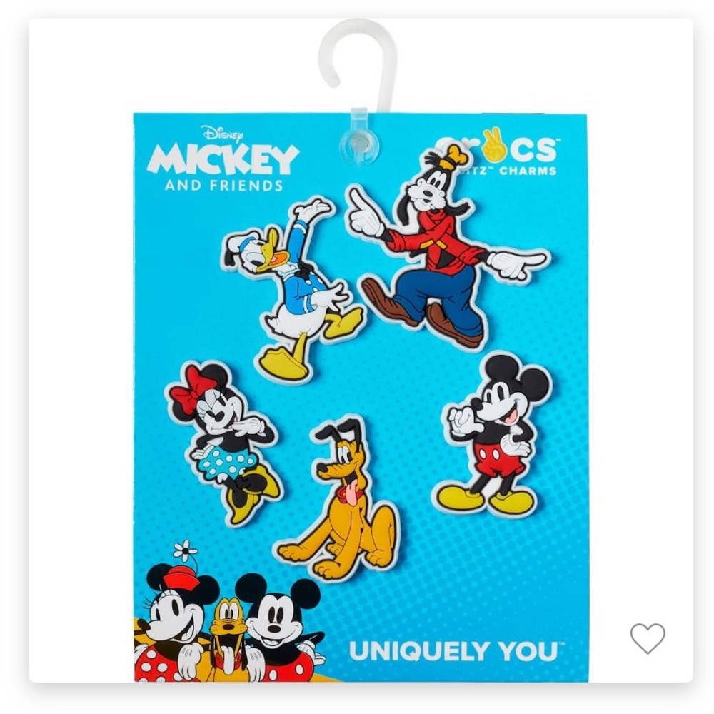 Disney Croc jibbits brand new